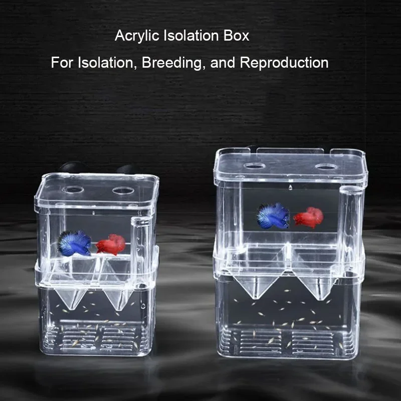Aquarium Fish Jar - Aquarium Accessories Acrylic Fish Breeding Isolation
