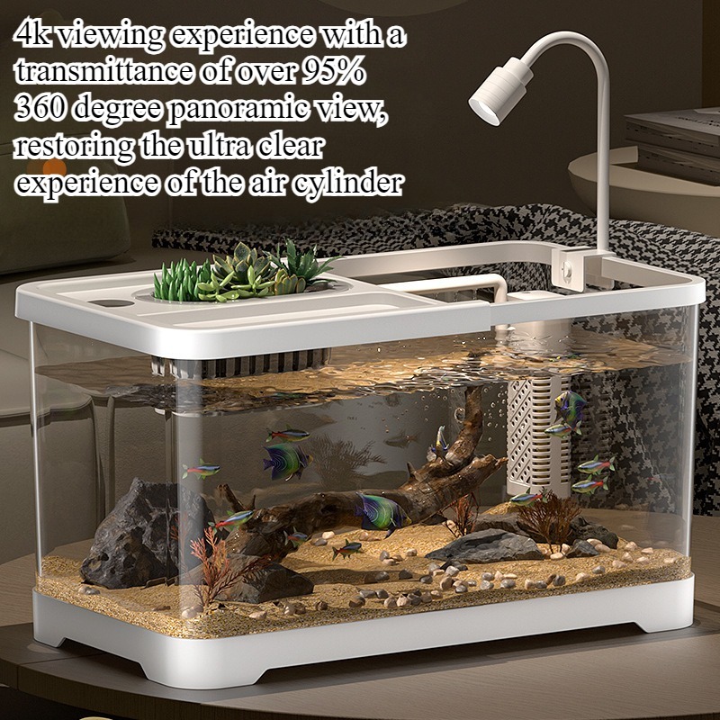 Aquarium Fish Jar - Fish tank household aquarium living room