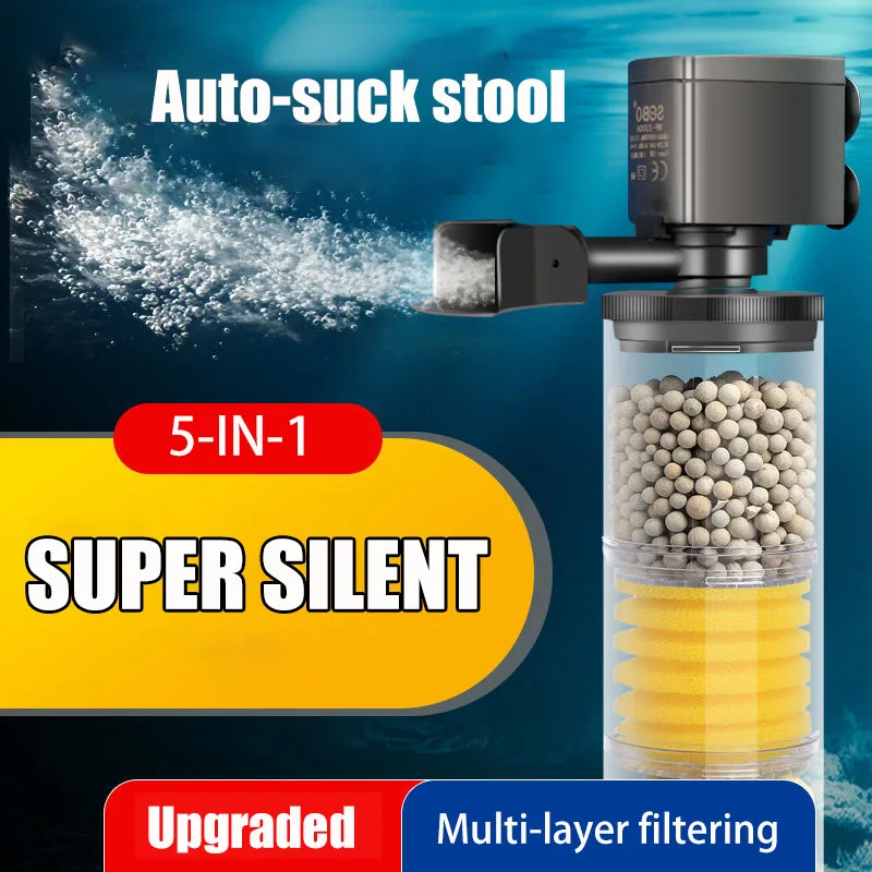 Aquarium Fish Images - 220V 50Hz Silent Filter for Aquarium