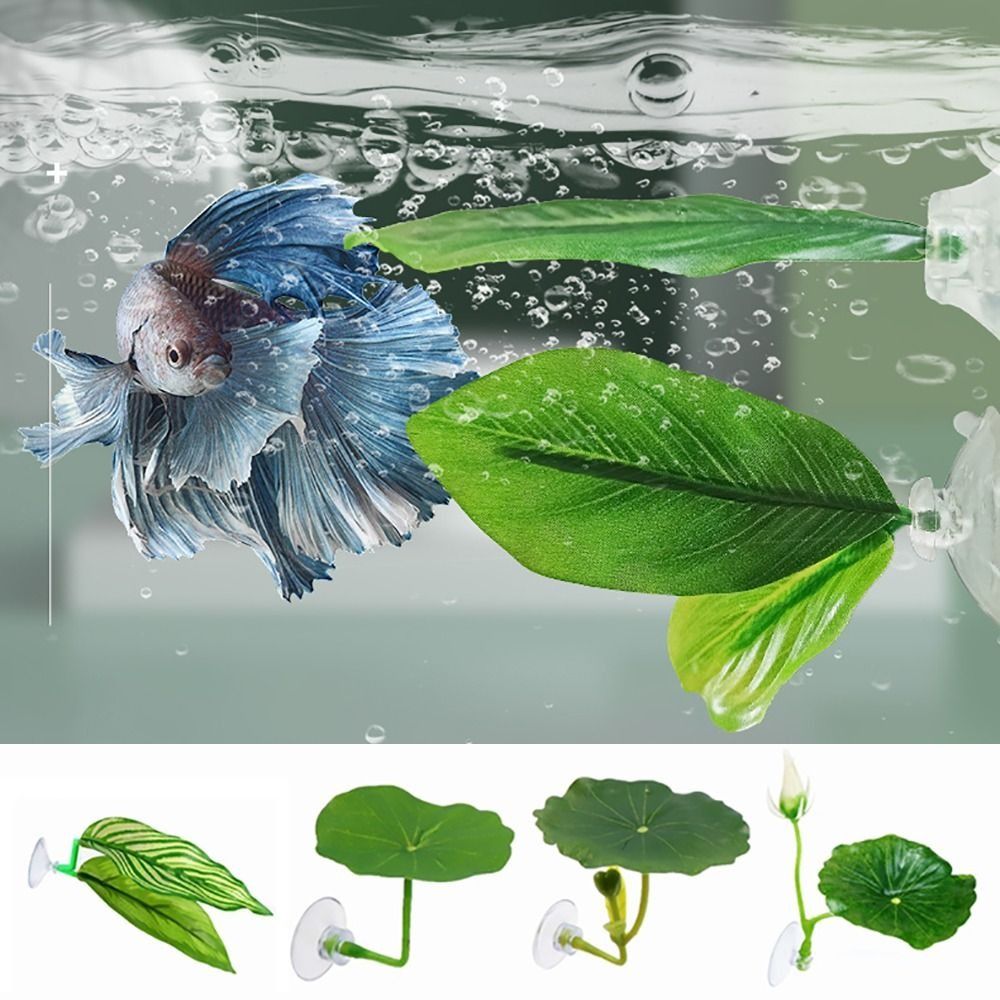 Plastic Betta Fish Rest Leaf S - Aquarium Fish Hiding Places review and price