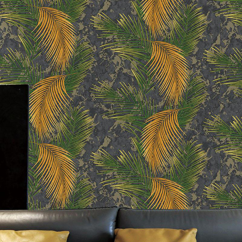 3D Tropical Banana Leaf Wallpa - Background Film 3D review and price
