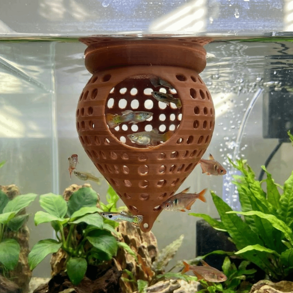 3D Printed Floating Fish Hammo - Aquarium Fish Hiding Places review and price