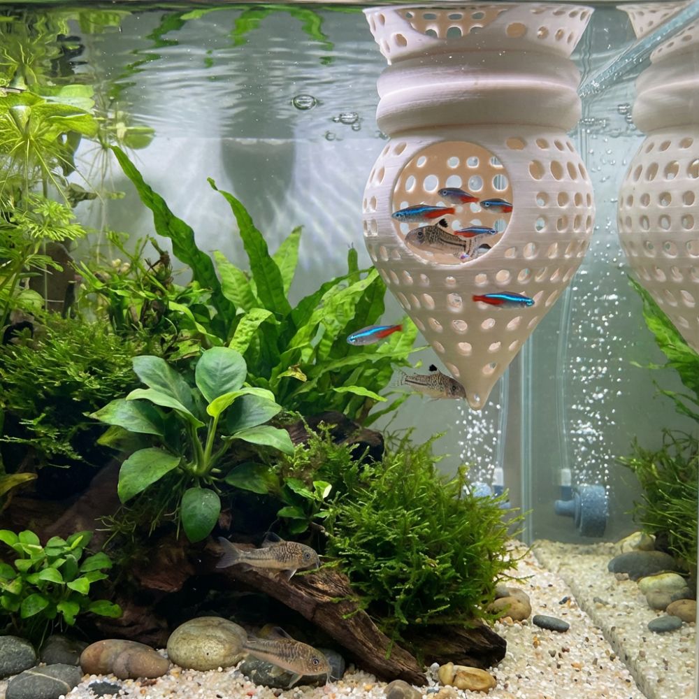 3D Printed Floating Fish Hammo - Aquarium Fish Hiding Places review and price
