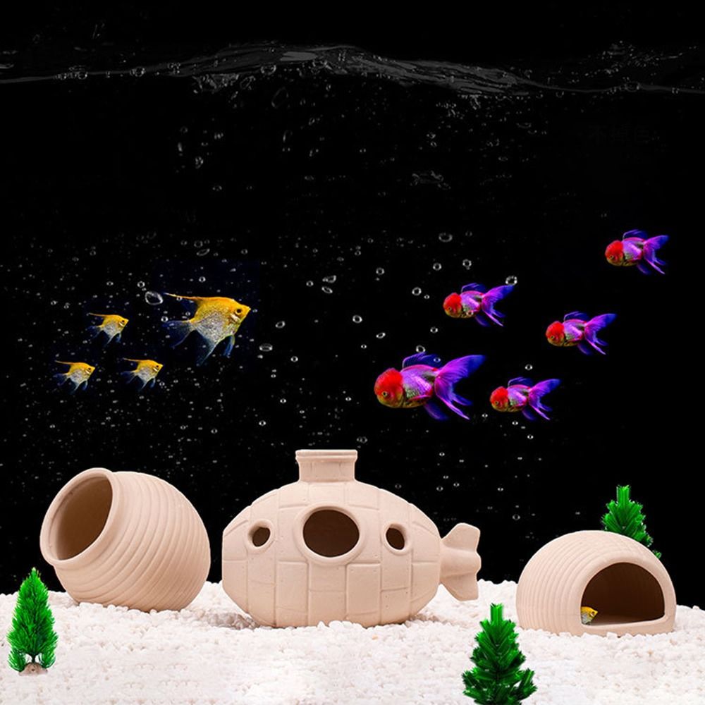 Ceramic Aquarium Shrimp Hideaw - Aquarium Fish Hiding Places review and price