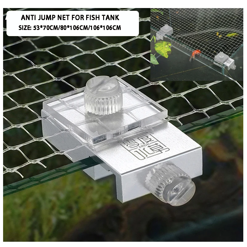 Aquarium Anti Jump Net Invisib - Aquarium Fish Jumping review and price