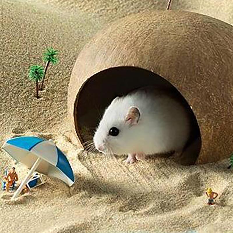 Coconut Hut Decor for Aquarium - Aquarium Fish Hiding Places review and price
