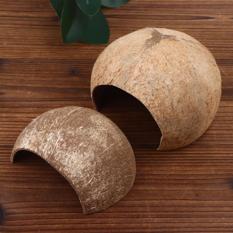 Coconut Hut Decor for Aquarium - Aquarium Fish Hiding Places review and price