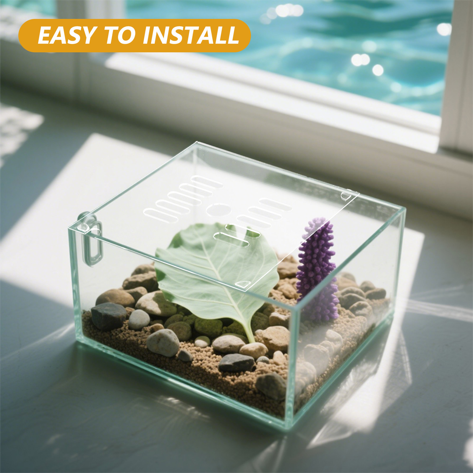 2Pcs Fish Tank Lid Acrylic 15C - Aquarium Fish Jumping review and price