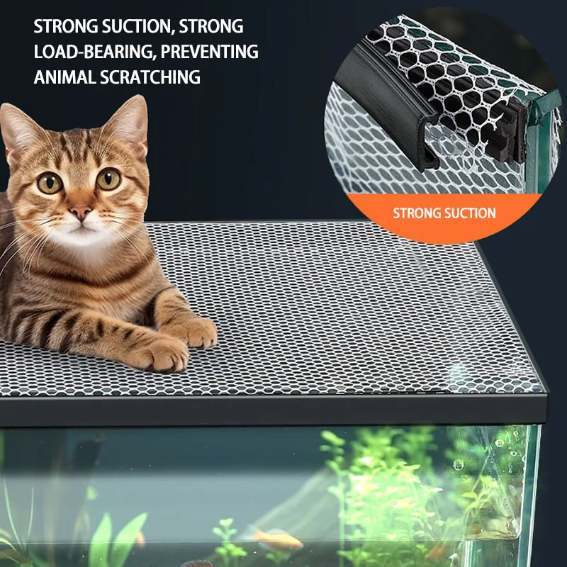 Aquarium Anti Jumping Net Magn - Aquarium Fish Jump Guard review and price