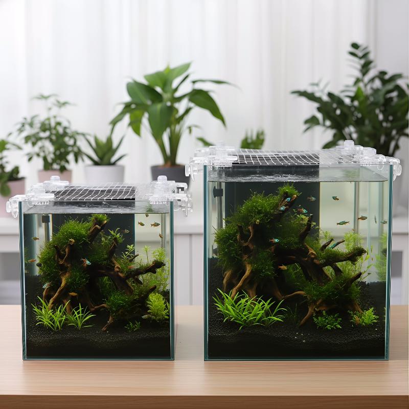 1Pcs Anti Escape Fish Tank Net - Aquarium Fish Jump Guard review and price