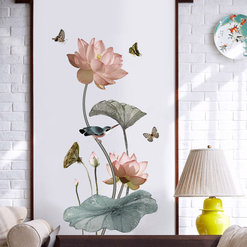 Chinese Style Lotus Flower 3D  - Background Film 3D review and price