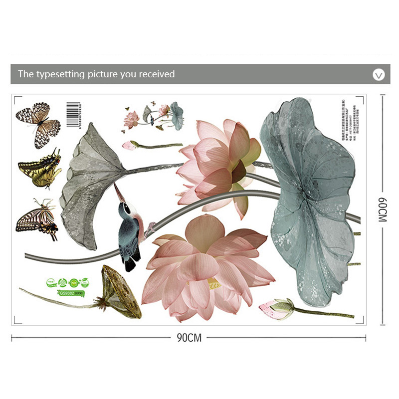 Chinese Style Lotus Flower 3D  - Background Film 3D review and price