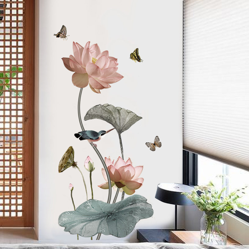 Chinese Style Lotus Flower 3D  - Background Film 3D review and price