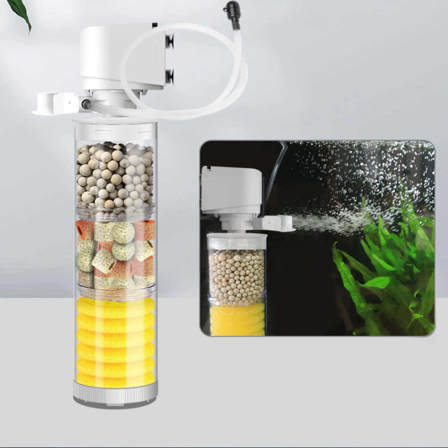 220V 50Hz Silent Filter for Aq - Aquarium Fish Images review and price