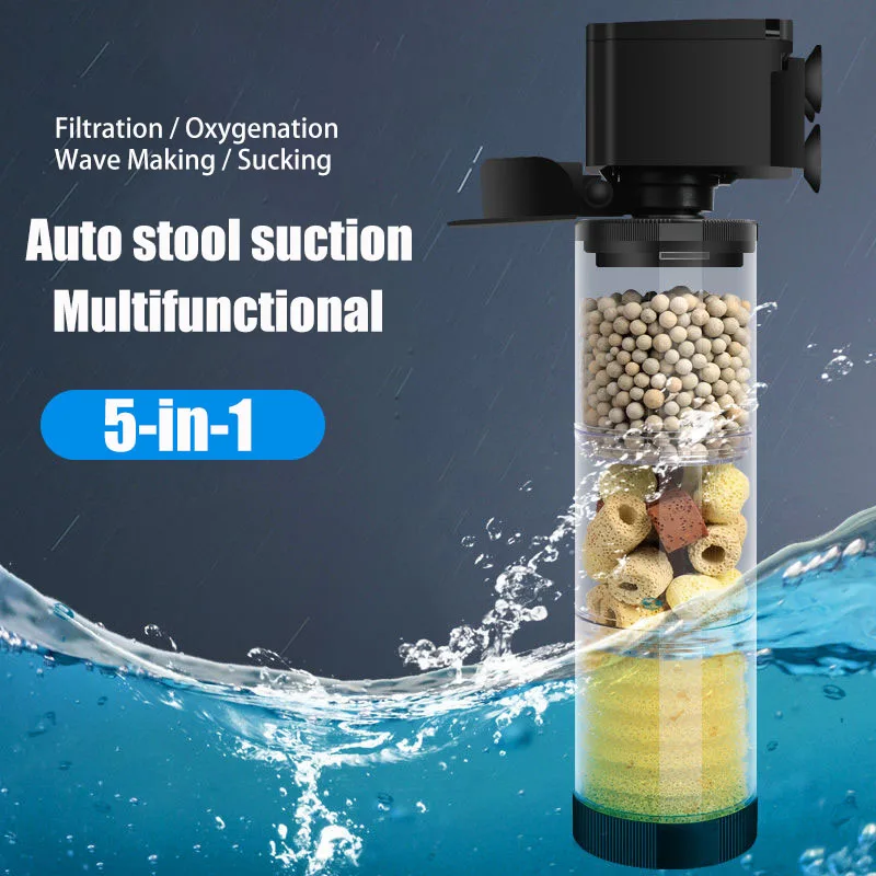 220V 50Hz Silent Filter for Aq - Aquarium Fish Images review and price