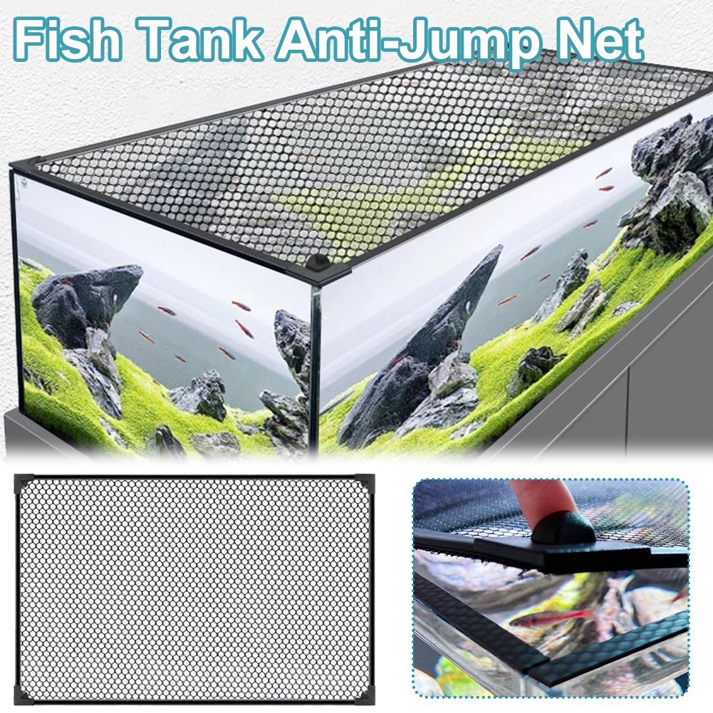 Magnetic Aquarium Cover Screen - Aquarium Fish Jump Guard review and price