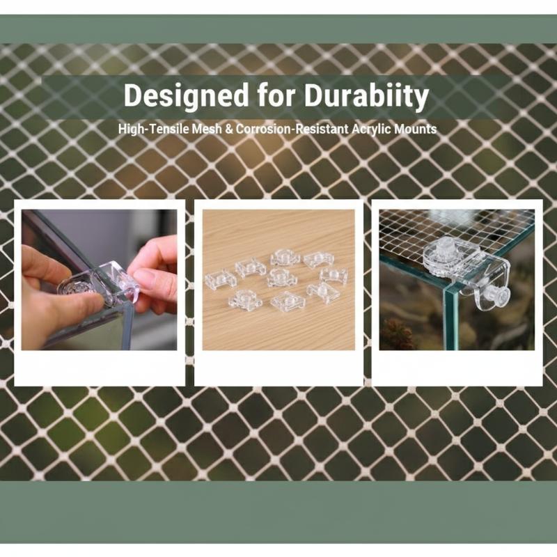 1Pcs Fish Tank Net Anti Jumpin - Aquarium Fish Jumping review and price
