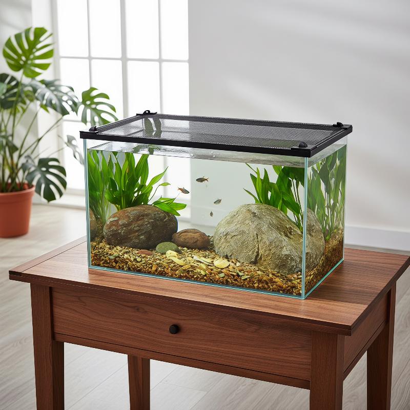 Magnetic Fish Tank Anti Jump M - Aquarium Fish Jump Guard review and price