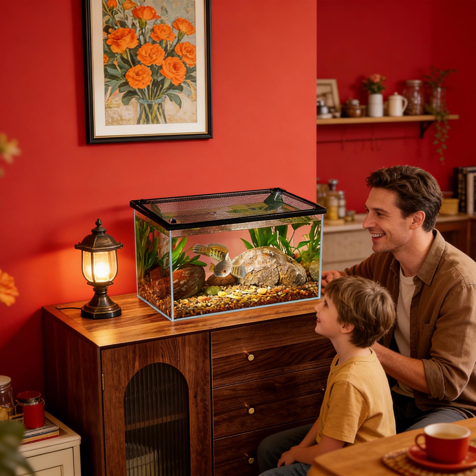 Anti Jumping Magnetic Durable  - Aquarium Fish Jump Guard review and price