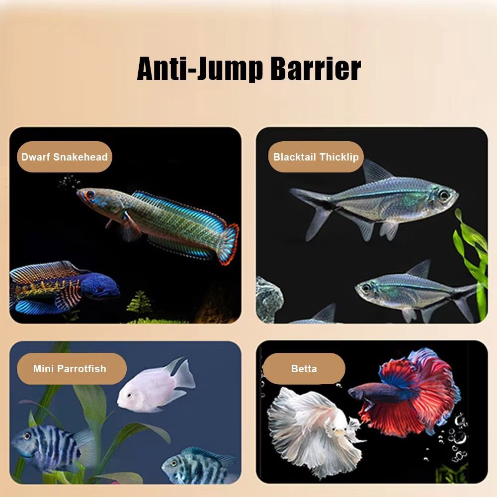Durable Magnetic Fish Tank Lid - Aquarium Fish Jumping review and price