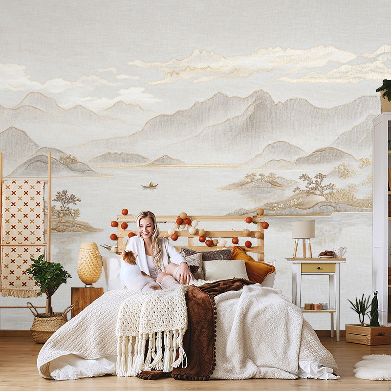 custom wall cloth TV backgroun - Background Film 3D review and price