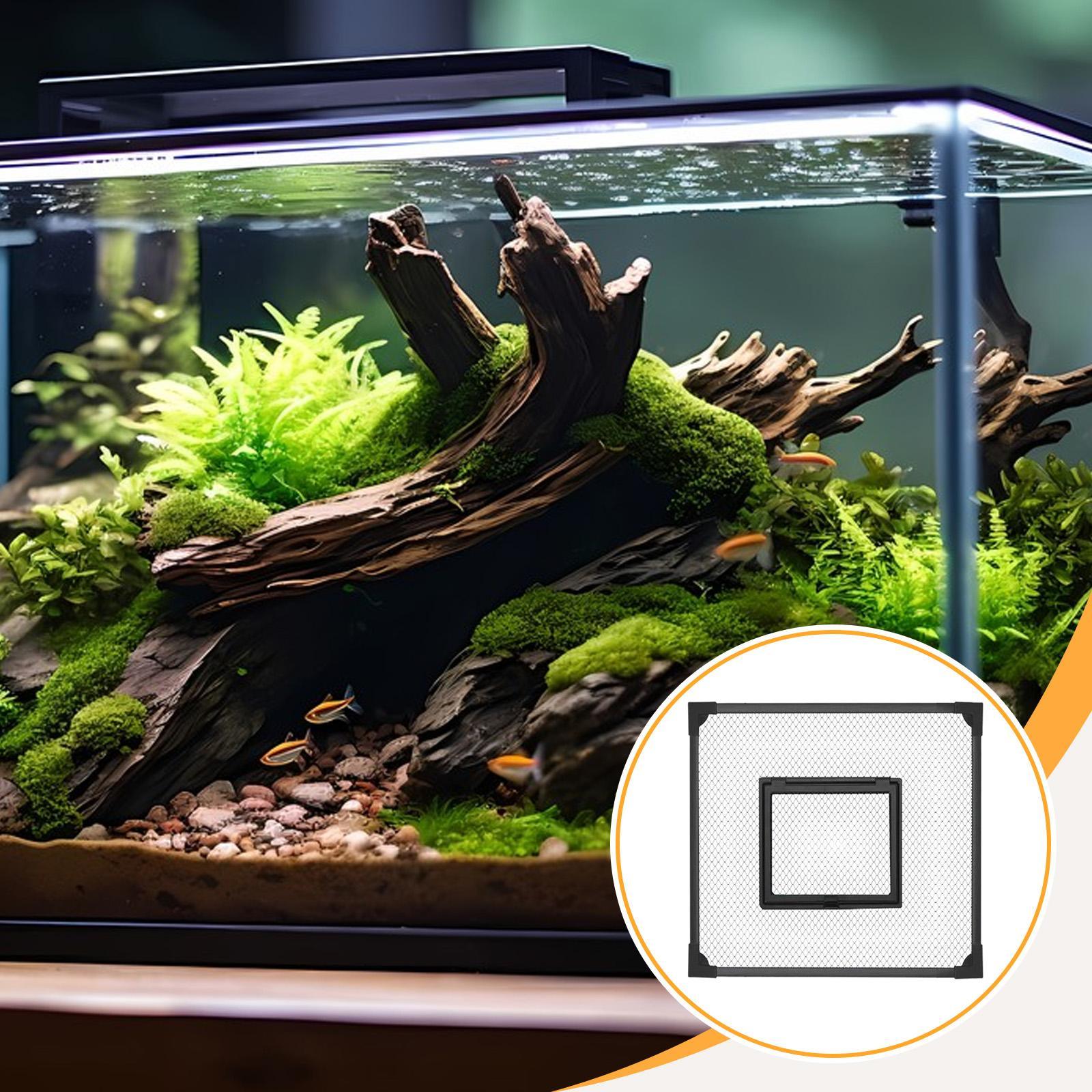Fish Tank Mesh Screen Net Dura - Aquarium Fish Jump Guard review and price