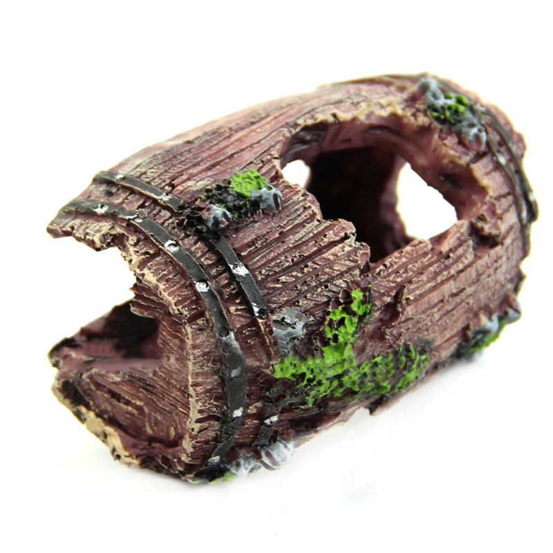Aquarium Artificial Barrel Cav - Aquarium Fish Hiding Places review and price