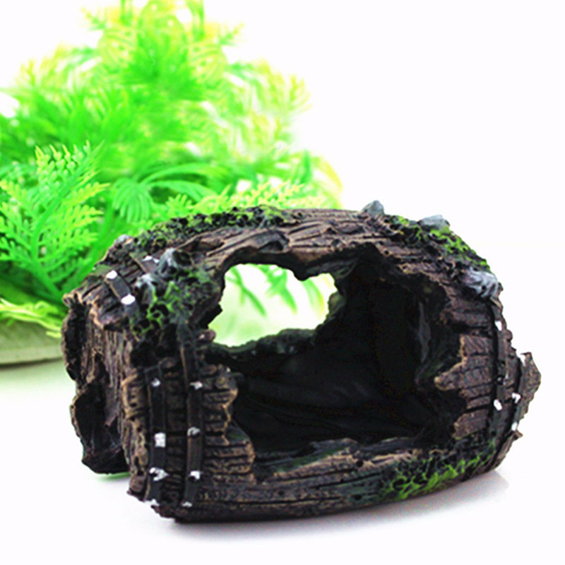 Aquarium Artificial Barrel Cav - Aquarium Fish Hiding Places review and price