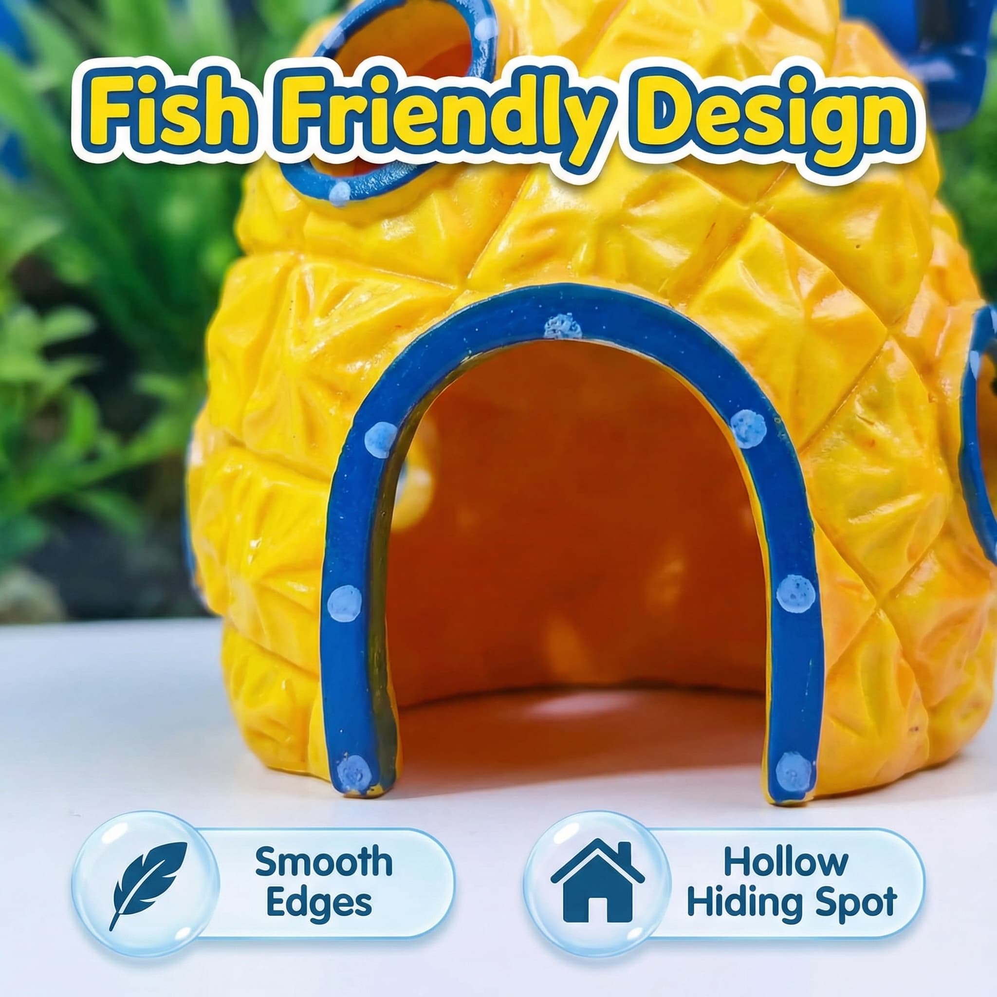 Pineapple House Aquarium Decor - Aquarium Fish Hiding Places review and price