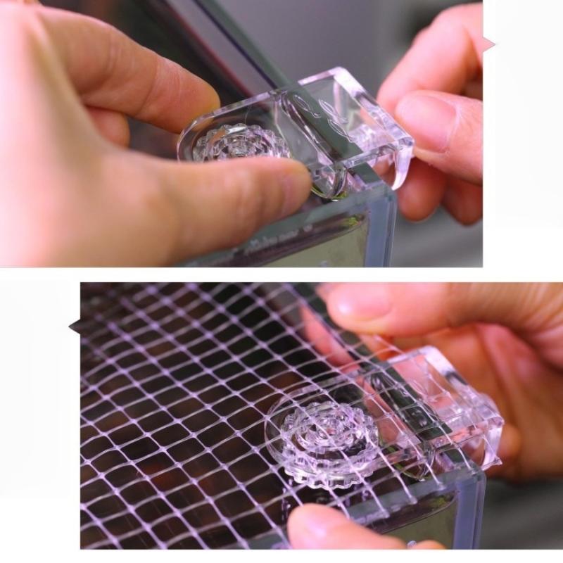 [L] 1Pcs Fish Tank Net Anti Ju - Aquarium Fish Jump Guard review and price