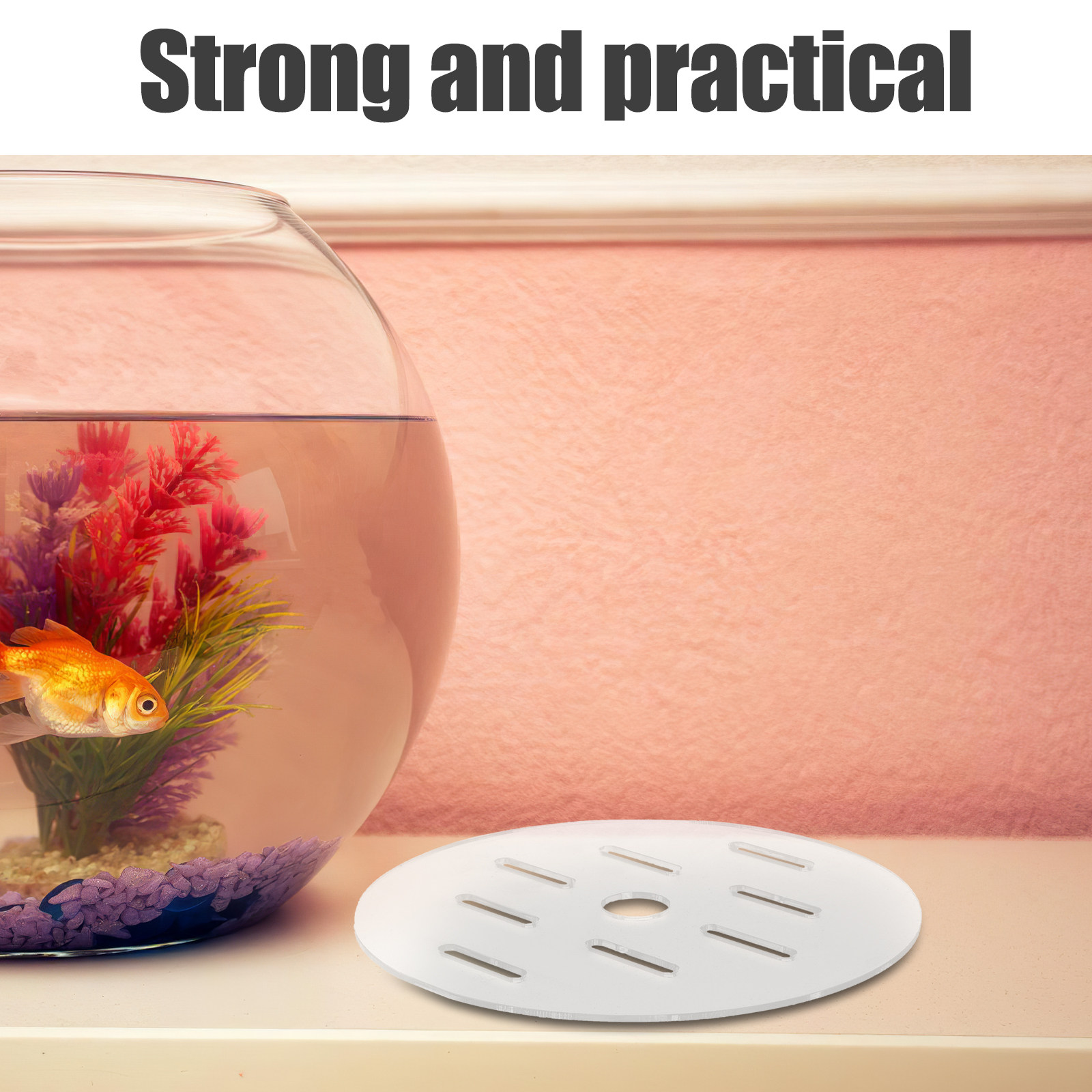 18Cm Round Acrylic Aquarium Co - Aquarium Fish Jumping review and price