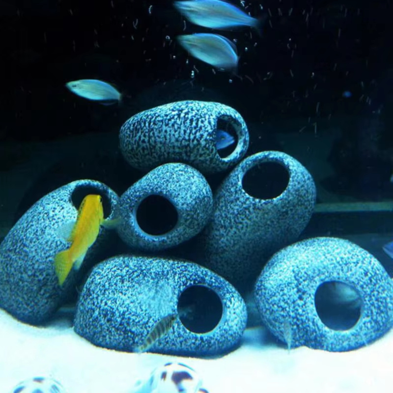 1/2Pcs Aquarium Cichlid Stone  - Aquarium Fish Hiding Places review and price